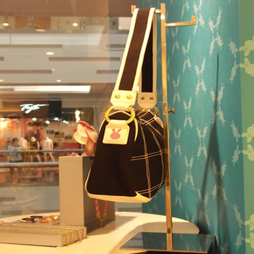 Accessories display-GCAD-02 2-PC Countertop Handbag Stand