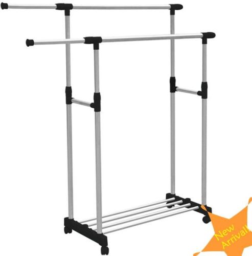 Clothes Hangers-gcch-13 Double Bar Landing Clothes Drying Rack