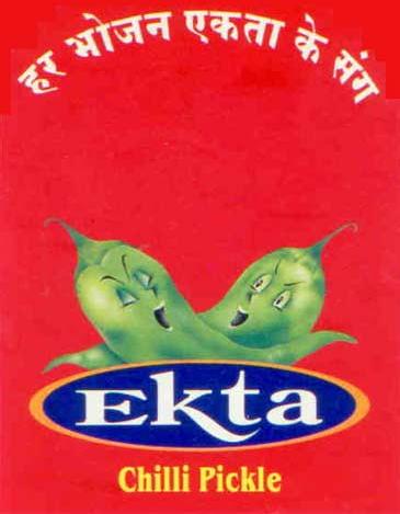 Ekta Green Chilli Pickle