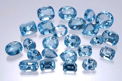 Blue Topaz Gemstones