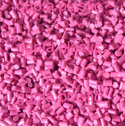 Pink PP Plastic Granules(dana)