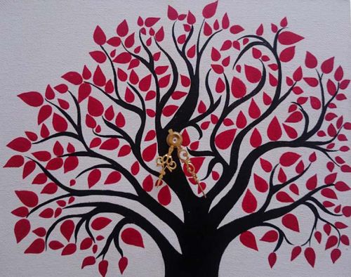 Hand Painted Wall Clocks