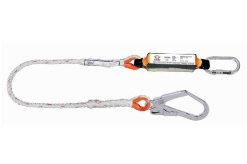 Shock Absorbing Twisted Rope Lanyards