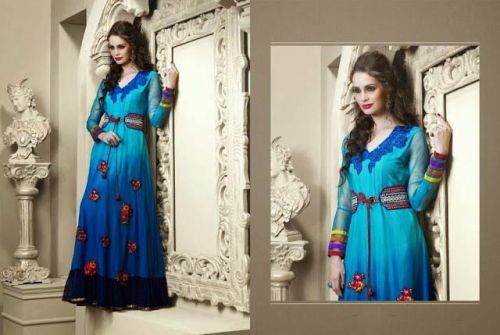 Bollywood Anarkali Style Churidar Kameez, Size : Customize Up To 42'