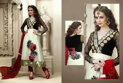 Bollywood Anarkali Style Churidar Kameez, Size : Customize Up To 42'