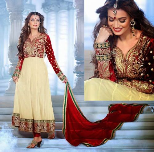 Designer Party Wear Long Anarkali Salwar Kameez