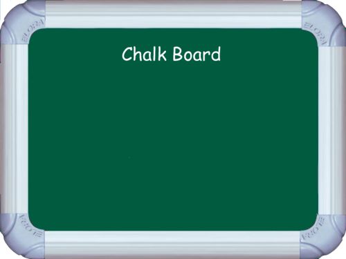 Green Chalk Board
