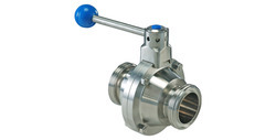 High Carbon Steeel Sanitary Ball Valve, For Gas Fitting, Oil Fitting, Water Fitting, Size : 3/4inch