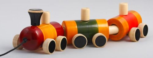 Pom Pom Rail Handcrafted Toys