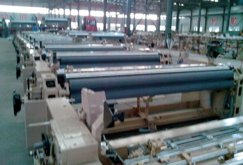 Double Nozzle Dobby Opening Water Jet Loom