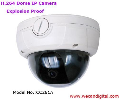 H.264 Explosion Proof Dome IP Camera