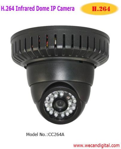 H.264 Infrared Dome IP Camera