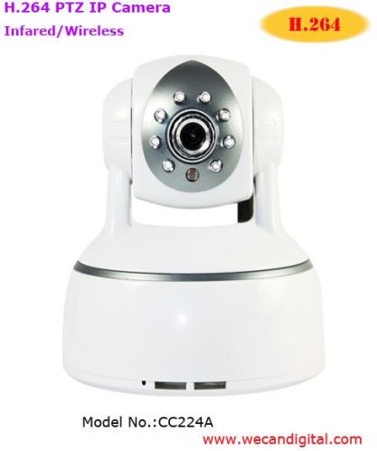 H.264 Wireless Infrared Pan/tilt IP Camera