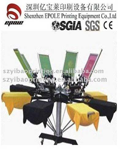 Manual Simple Textile Screen Printing Machine, Brand Name : Ebola
