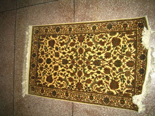 Silk Handmade Kashmiri Carpet