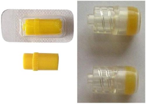 Heparin Cap, Packaging Type : Yellow Transparent