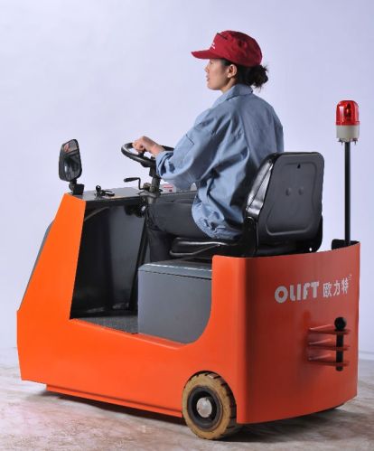 Electric Forklift Truck, Brand Name : olift, Packaging Type : orange