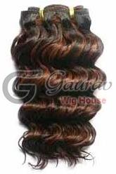 Indian Wavy Hair Extension, For Parlour, Personal, Length : 15-25Inch
