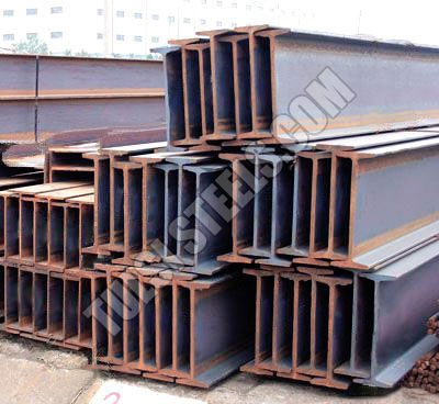 Polished Mild Steel MS Beams, For Construction, Manufacturing Unit, Marine Applications, Length : 1-1000mm