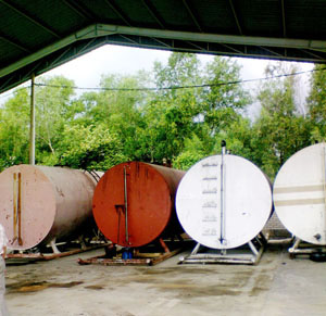 Waste Tyre Pyrolysis Machine