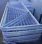 Steel Farm Gate and Fence