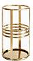 LINES SMALL HURRICANE BRASS Vase