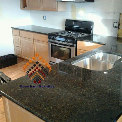 Hassan Green Thick Granite Slabs