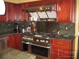 Green Polished Granite Slabs