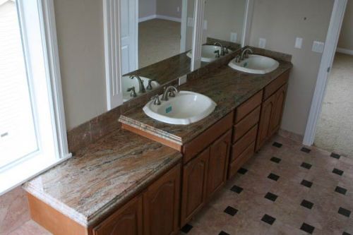 Lady Dream Vanity Tops, Color : Brown