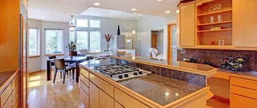 Vizag Blue Kitchen Countertops