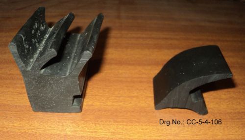 Polished Rubber Sealing Gaskets, Color : Black