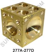 Doming Block Brass