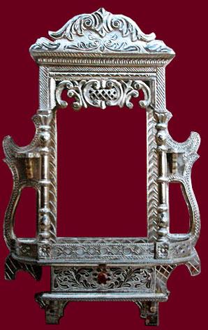 Silver Mirror Frame