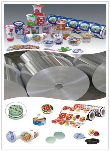 Aluminum Lidding Foil, Shape : roll, Width : 200-1450mm