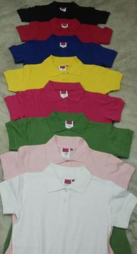 Ladies Half Sleeve Polo T-Shirts