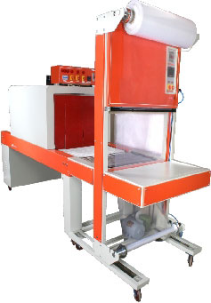 Shrink Tunnel With Web Sealer, For Industrial