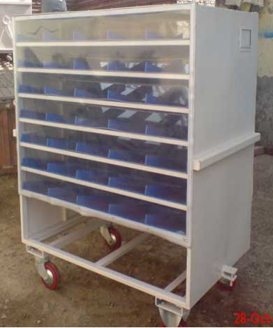 HDPE Tray Trolley