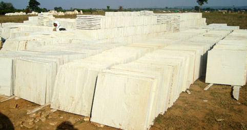 Machine Cut Sandstone Slabs