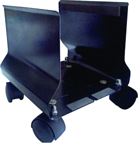 CRC Sheet Metal (Iron) CPU Trolleys, For Office, School, Collage, Size : 250x250x250 Mm