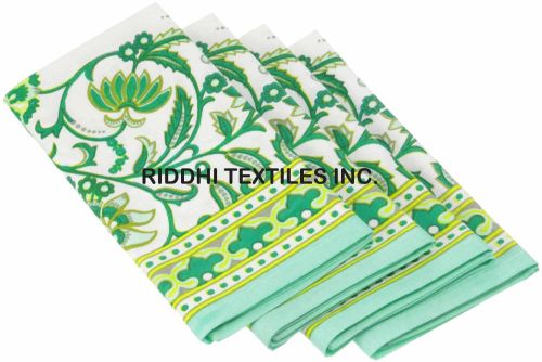 Screen Print Cotton Napkins