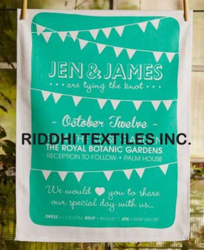 Screen Print Tea Towels