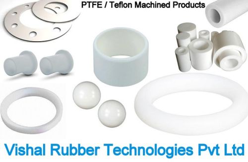 Polished PTFE   PTFE Machined Products, For Fittings, Size : 10-20inch, 20-30inch, 30-40inch, 40-50inch