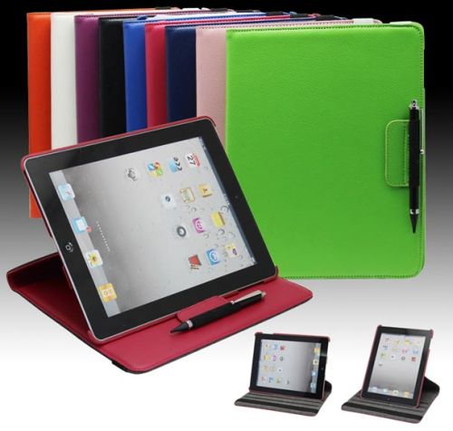 360 Degree Rotating PU Leather Case