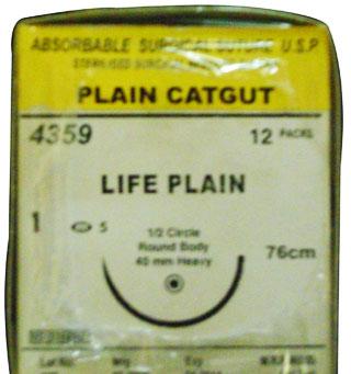 Plain Catgut Suture