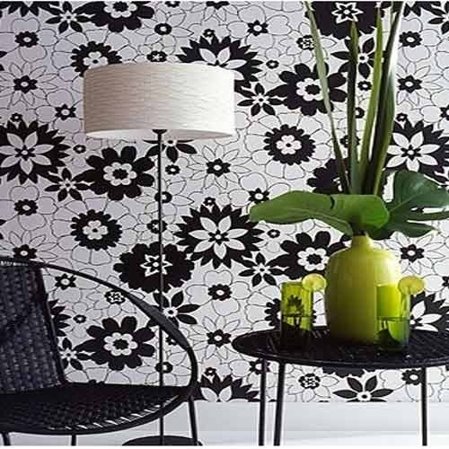 DESIGNER PVC WALLPAPER, For Decoration, Pattern : Printed