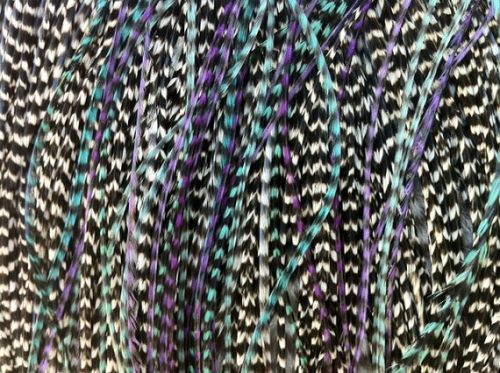 Grizzly Rooster Feathers