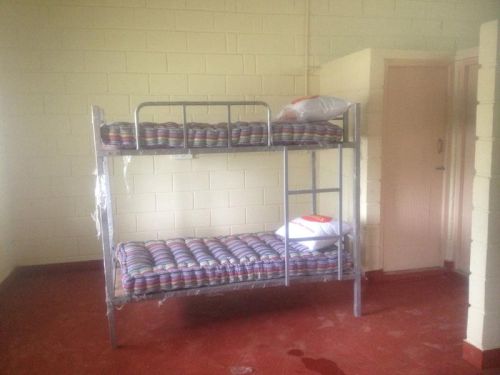 Stainless Steel Hostel Bunk Beds for Hotels, Staff Accommodations