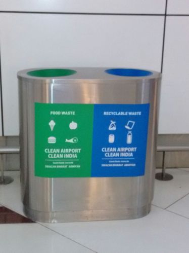 Stainless Steel Garbage Bin