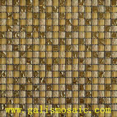 Golden Glass Mosaic
