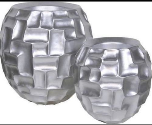 Oval Fiber Abloom Fibre Planters, For Outdoor Use Indoor Use, Pattern : Plain